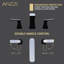 2-handle Bathroom Faucet with Drain Assembly-87497615