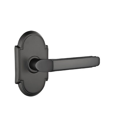 Milano Flat Privacy (Bed & Bath) Door Lever with Arch Rosette