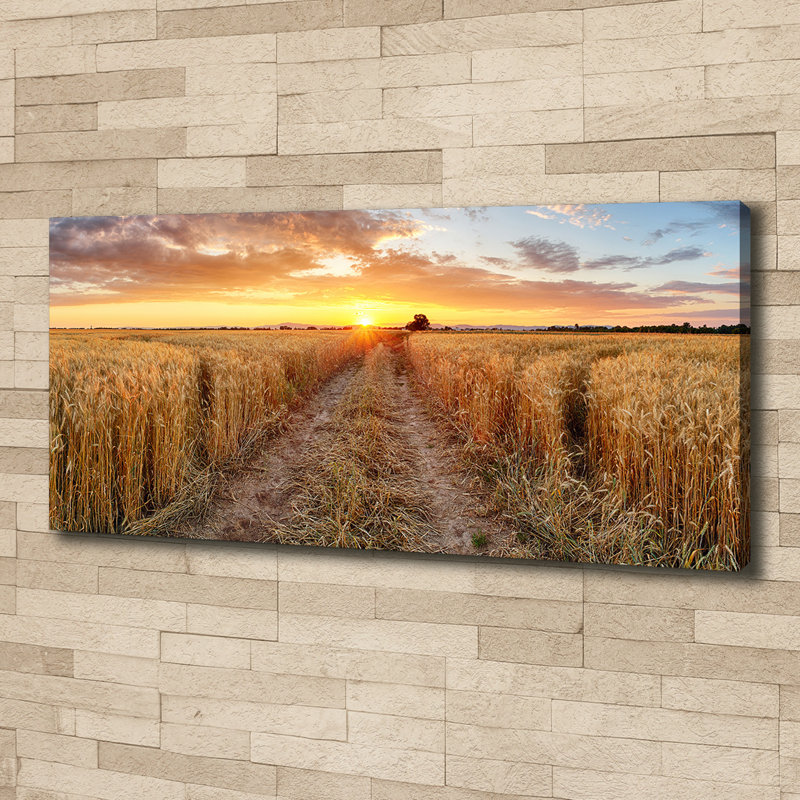 Wheat Field - Wrapped Canvas Print