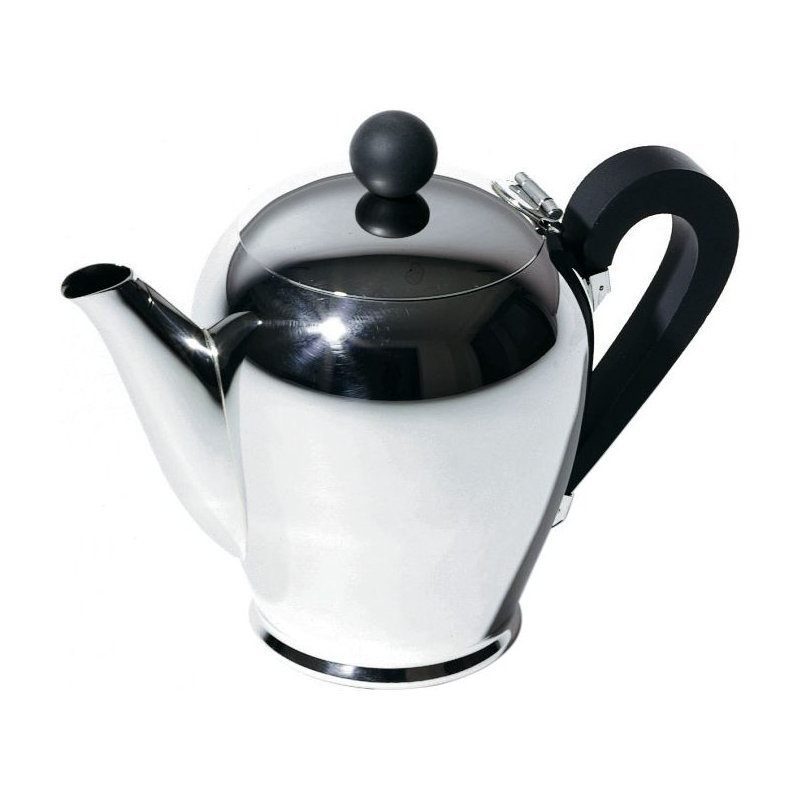 Bombé Coffee Pot, Stainless Steel