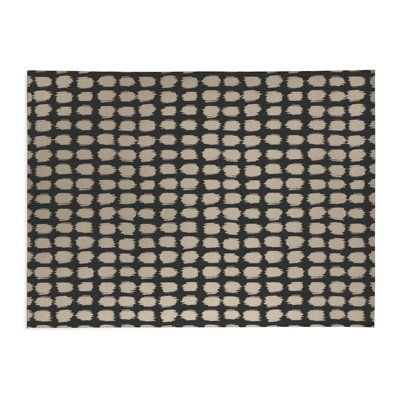 Tapis à linge décoratif antidérapant léger à pois