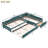 Upholstered Double Twin Size Daybed With Trundle And Drawer, Green