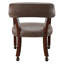 Fauteuil à accoudoirs en bois massif Alandria-21580663