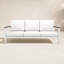 Canapé d'extérieur en métal avec coussin Sunbrella Townsend-1270073612-1270073619