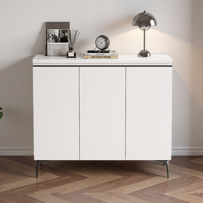Light luxury home storage shoe cabinet
