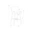 Evora Barstool - Bravo Black