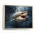 Brown Floater Framed