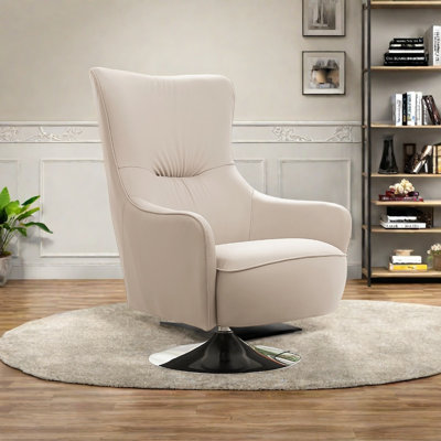 Chaise rotative ergonomique à haut dossier