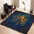 Floral Pattern Soft Non-Woven Printed Rug Perfect for Enhancing Your Living Room or Bedroom Decor-115730126