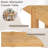 Rustic Minimalist Console Table With Hidden Drawer, Side Power Outlet,Wood Entryway Table-383450561