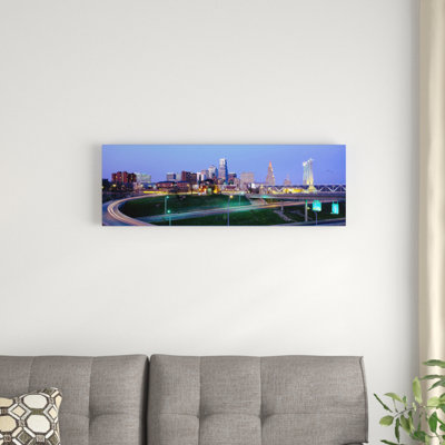 «Buildings in a City, Kansas City, Missouri», reproduction de photo sur toile