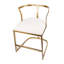 Chaise d'appoint en polyester 19 po Makale Moraga