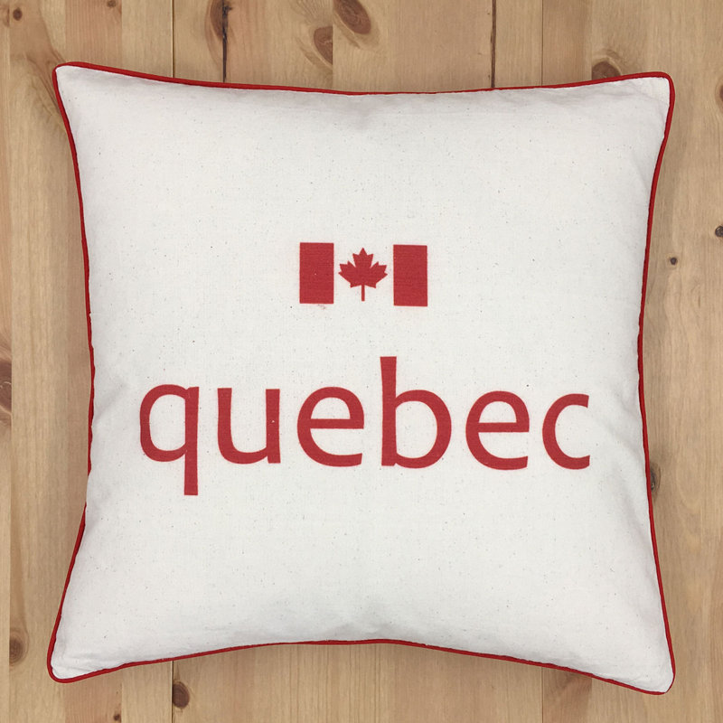 Housse de coussin en coton carré