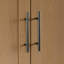  Grande armoire de rangement 67 po avec 4 tablettes réglables, chêne-130061566
