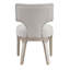 Chaise d'appoint rembourrée, ensemble de 2