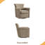 Fauteuil d'appoint pivotant en similicuir-275463903