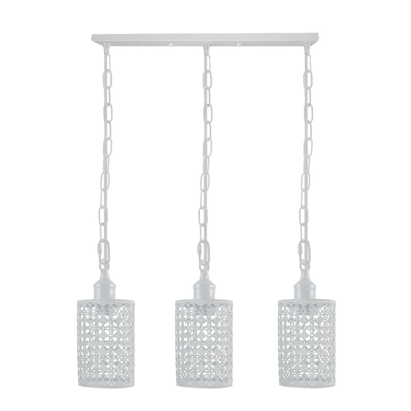 Timote 3 - Light Kitchen Island Pendant, White