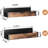 4 Pack Moveable Fridge Magnetic Spice Racks,Metal(Wood)