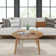 Leaford Solid Wood Coffee Table
