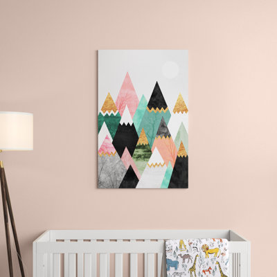 Pretty Mountains - Print on Canvas