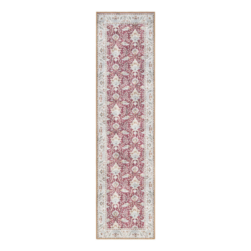 Masina Performance Chenille Floral Indoor Rug, Runner 2' x 8'