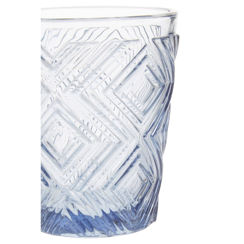 Lim 240ml Drinking Glass Set, Blue