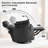 Power Rocker Recliner Chair With Phone Holder And USB Charging Port, 210° Swivel Nursery Reclining Chair With Adjustable Backrest And Footrest-1961470714