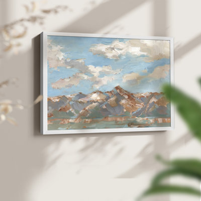 Pastel Western Vista II - reproduction encadrée