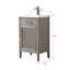 Meuble-lavabo simple 20 po avec comptoir en céramique Sebastiano-111465360