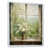 White Floater Framed