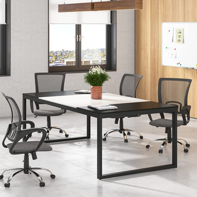 180cm Rectangle Conference Table with 1 Chairs