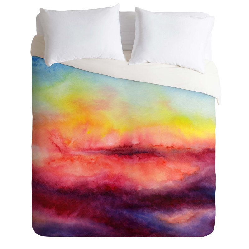 Jacqueline Maldonado Polyester Abstract Duvet Cover, King Duvet Cover + 2 King Shams
