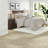 Oversized Cotton Bedding Sets Full Queen, Tufted Farmhouse Bedroom Home