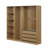 67.1" W Freestanding Closet System With Drawers-208443719