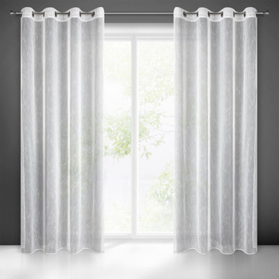Karyne Sheer Curtain Single Panel