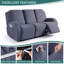 Housse extensible pour canapé 3 pièces Harriet-91268596