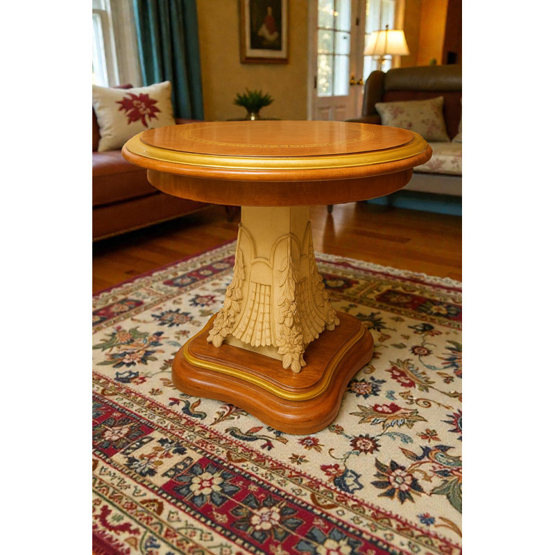 Infinity Solid Wood End Table
