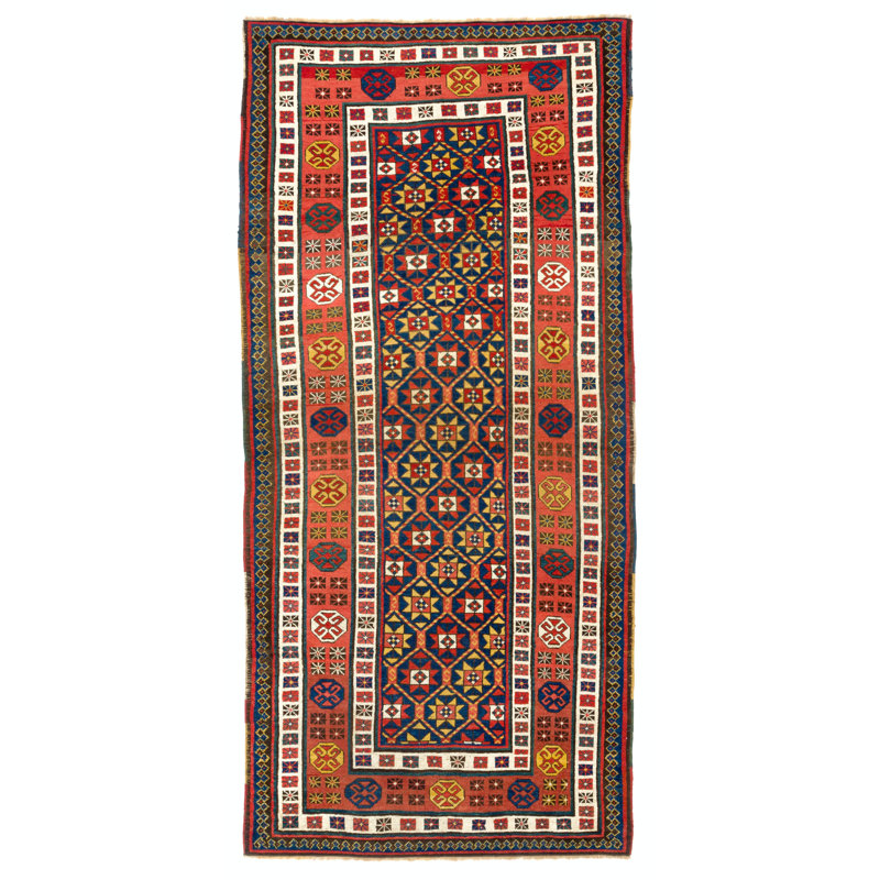 Tapis antique antique Talish Caucase, vers 1875