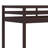Twin Size Solid Rubber Wood Loft Bed – Ladder & Strengthened Slat Bed Platform-501250472