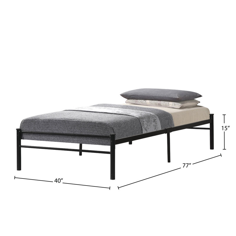 Lit plateforme de 15 po Jessee