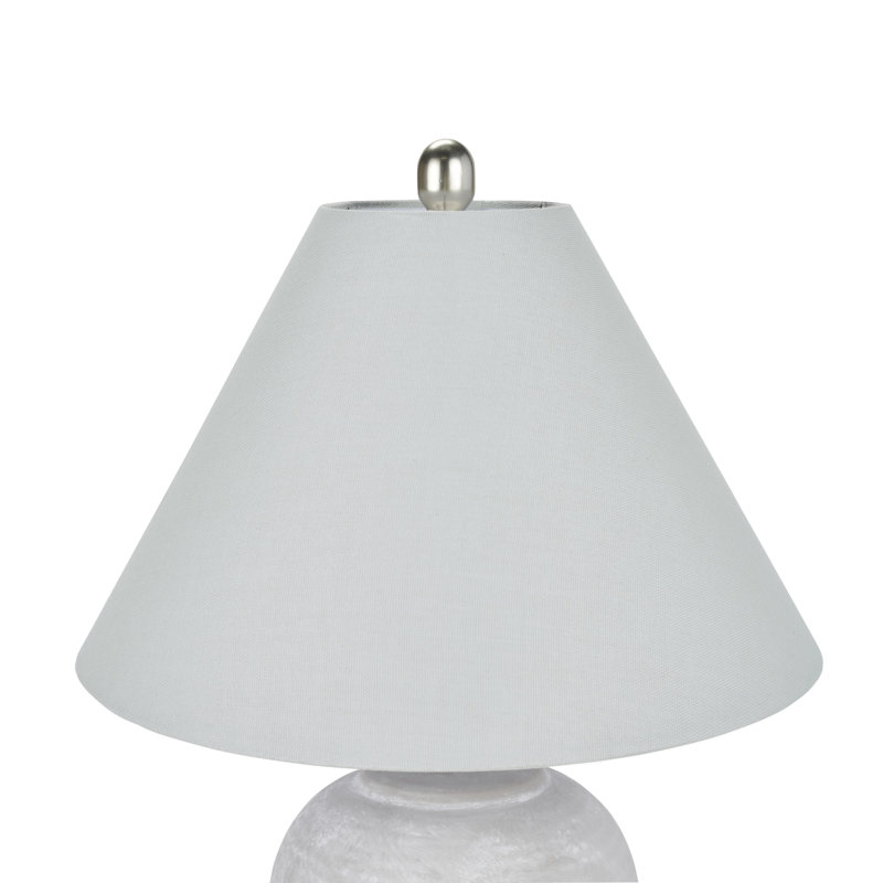 Lampe de table en céramique Bethnal, Gris, Gris