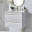 Ensemble de meuble-lavabo simple mural moderne 30 po 30 po