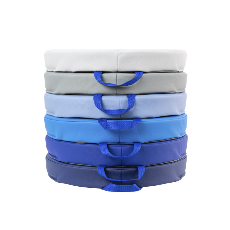 Coussins de sol SoftScape, Bleu marine / bleu poudre