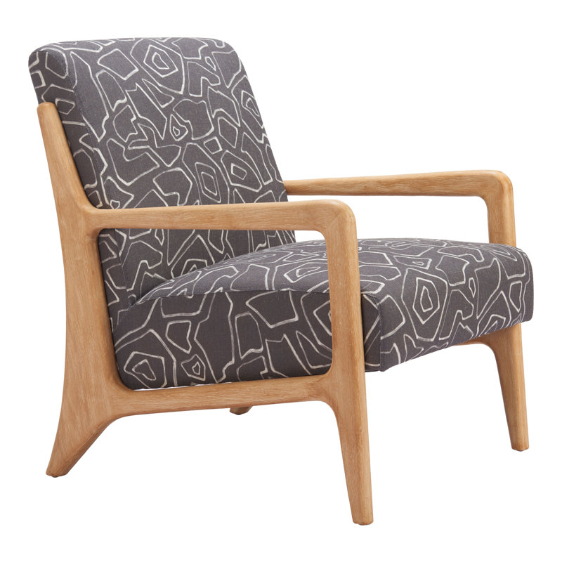 Chaise d'appoint avec fauteuil d'appoint, Gris