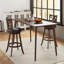 Authier Swivel Upholstered Counter Stool-717858520