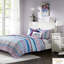 Courtepointe réversible pré-lavée mauve - Douceur de chambre à coucher avec taies décoratives de style élégant