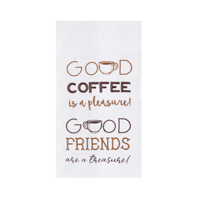 Good Coffee Is A Pleasure Serviette