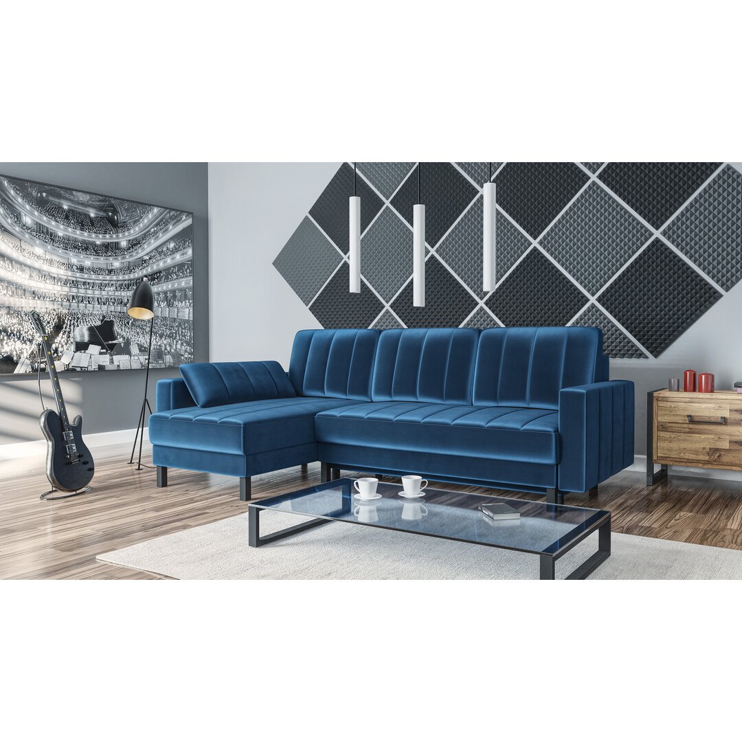 Ecksofa Larrick mit Bettfunktion