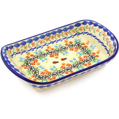 Plateau rectangulaire 11" en céramique