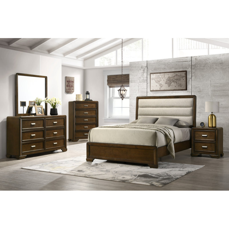 Ensemble de chambre à coucher Georgenne Philipa, Grand